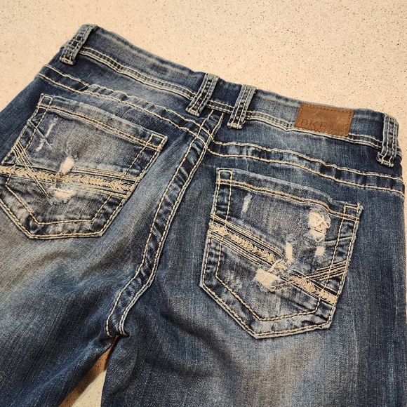BKE Medium Wash PAYTON Universal Fit Mid-Rise Stretch Skinny Jeans Women's 27 - Picture 3 of 13